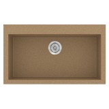 Νεροχύτης συνθετικός γρανίτη Sanitec Classic 333 79x50cm σε χρώμα 46. Granite Celtic Stone