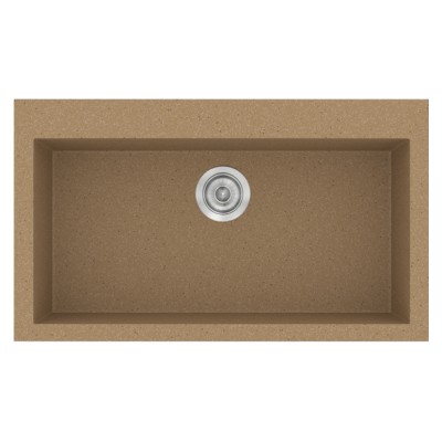 Νεροχύτης συνθετικός γρανίτη Sanitec Classic 333 79x50cm σε χρώμα 46. Granite Celtic Stone