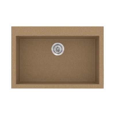 Νεροχύτης συνθετικός γρανίτη Sanitec Classic 338 70x50cm σε χρώμα 46. Granite Celtic Stone