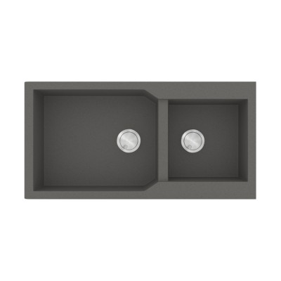 Νεροχύτης Sanitec Ultra Granite 803 2B 98x50cm σε χρώμα 35.Pietra