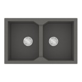 Νεροχύτης Sanitec Ultra Granite 806 2B 79x50cm σε χρώμα 35.Pietra