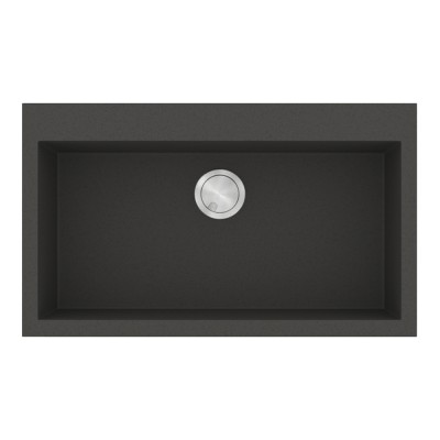 Νεροχύτης Sanitec Ultra Granite 808 1B 79x50cm σε χρώμα 47.Grigio