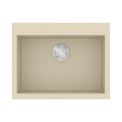 Νεροχύτης Sanitec Ultra Granite 809 1B 60x50cm σε χρώμα 31.Ocra