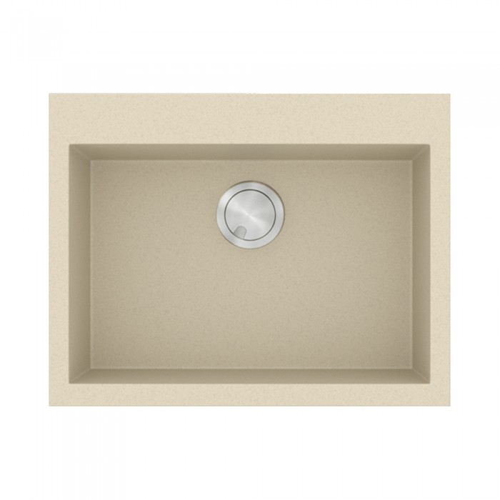 Νεροχύτης Sanitec Ultra Granite 809 1B 60x50cm σε χρώμα 31.Ocra