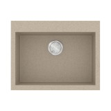 Νεροχύτης Sanitec Ultra Granite 809 1B 60x50cm σε χρώμα 32.Sabbia