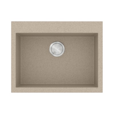 Νεροχύτης Sanitec Ultra Granite 809 1B 60x50cm σε χρώμα 32.Sabbia