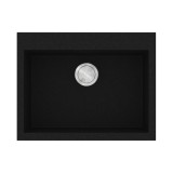 Νεροχύτης Sanitec Ultra Granite 809 1B 60x50cm σε χρώμα 33.Nero