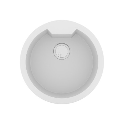 Νεροχύτης Sanitec Ultra Granite 810 1B Ø51 σε χρώμα 30.Bianco