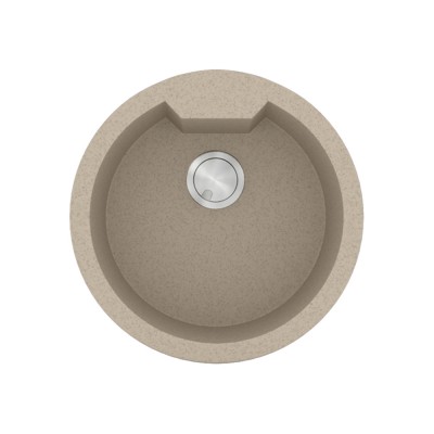 Νεροχύτης Sanitec Ultra Granite 810 1B Ø51 σε χρώμα 32.Sabbia