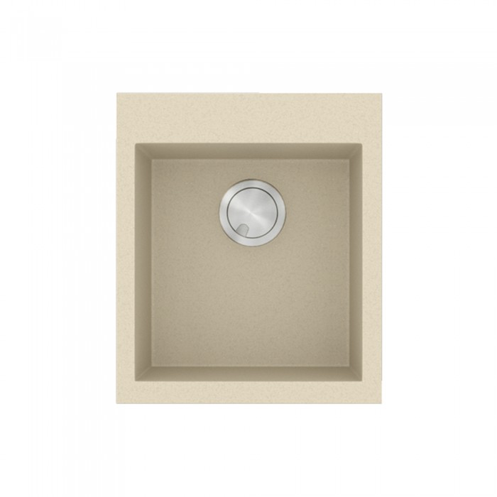 Νεροχύτης Sanitec Ultra Granite 813 1B 46x50cm σε χρώμα 31.Ocra