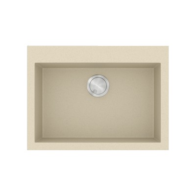 Νεροχύτης Sanitec Ultra Granite 815 1B 70x50cm σε χρώμα 31.Ocra