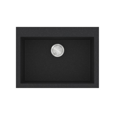 Νεροχύτης Sanitec Ultra Granite 815 1B 70x50cm σε χρώμα 36.Grafite