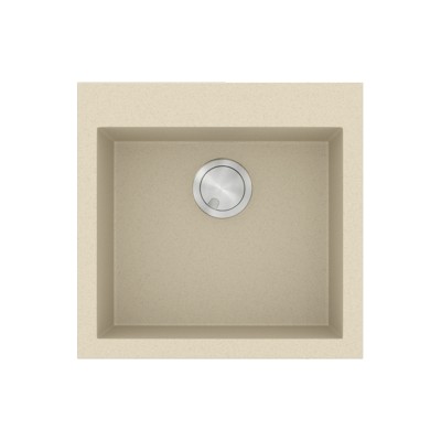 Νεροχύτης Sanitec Ultra Granite 816 1B 50x50cm σε χρώμα 31.Ocra