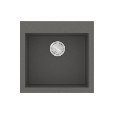 Νεροχύτης Sanitec Ultra Granite 816 1B 50x50cm σε χρώμα 35.Pietra