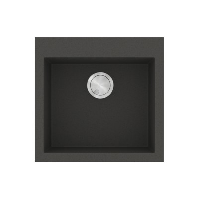 Νεροχύτης Sanitec Ultra Granite 816 1B 50x50cm σε χρώμα 47.Grigio