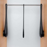 Ασανσέρ Ντουλάπας SERVETTO ONLY Μαύρο με μήκος 73-119cm SE03LA501