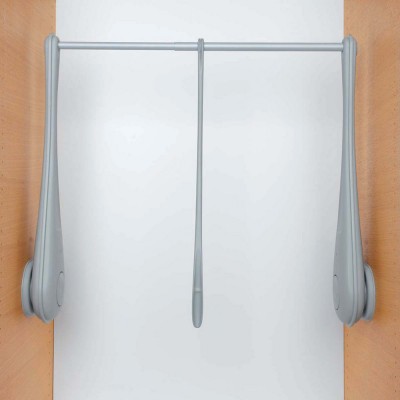 Ασανσέρ Ντουλάπας SERVETTO ONLY Γκρι με μήκος 73-119cm SE03LAGA0