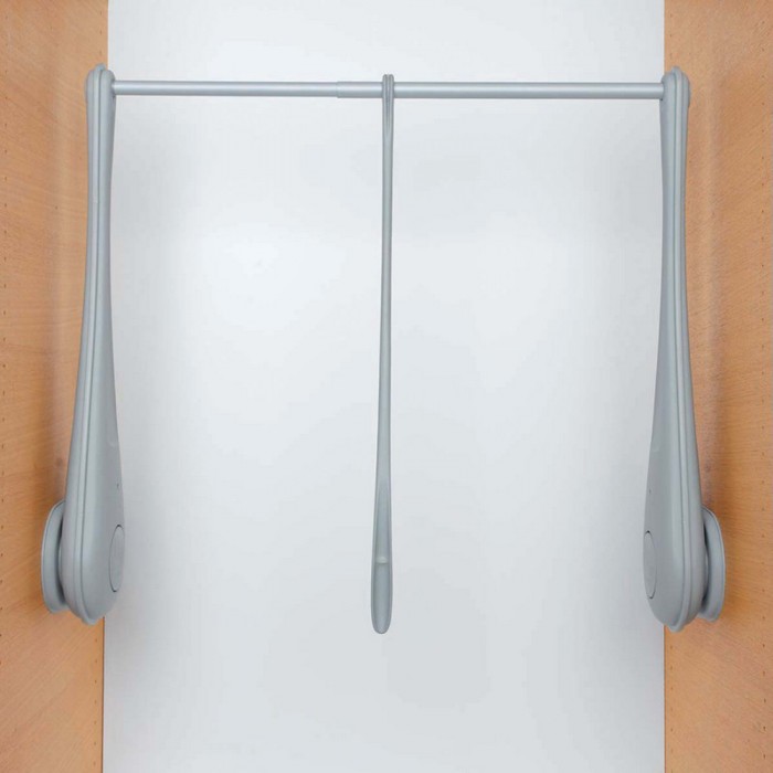 Ασανσέρ Ντουλάπας SERVETTO ONLY Γκρι με μήκος 73-119cm SE03LAGA0