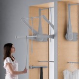Ασανσέρ Ντουλάπας SERVETTO ONLY Γκρι με μήκος 73-119cm SE03LAGA0
