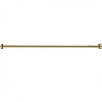 Σωλήνας Μπάνιου Αλουμινίου Πτυσσόμενος Χρυσός 125X220 KRETA GOLD 20464 Spirella