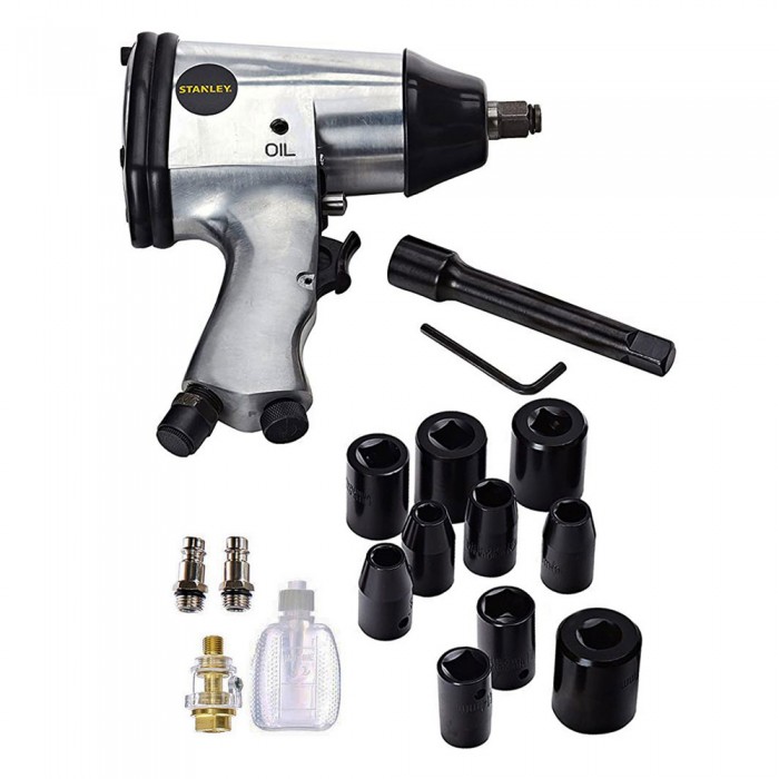 Αερόκλειδο 1/2" με σετ Εξαρτημάτων Stanley 160157XSTN