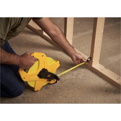 Μετροταινία Από Fibreglass 100m STANLEY POWER WINDER  2-34-777