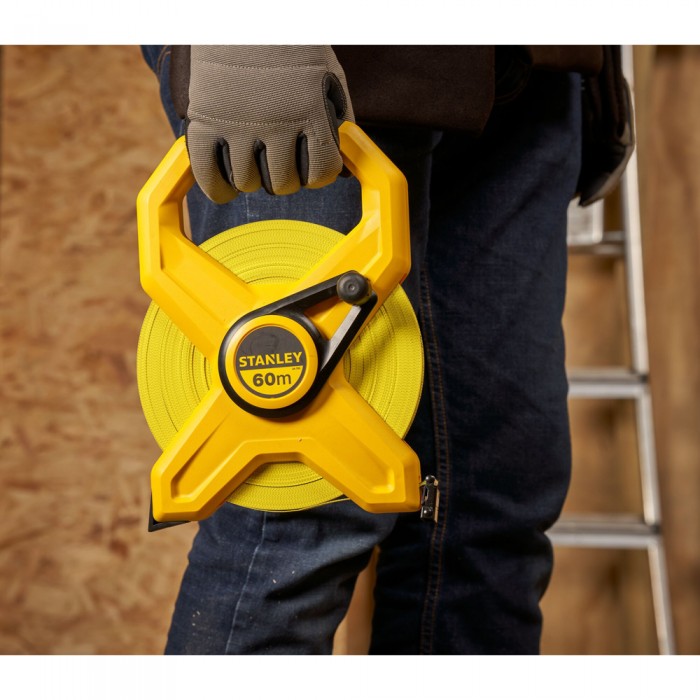 Μετροταινία Ανοιχτού Κελύφους Από Fibreglass 60m STANLEY 2-34-795