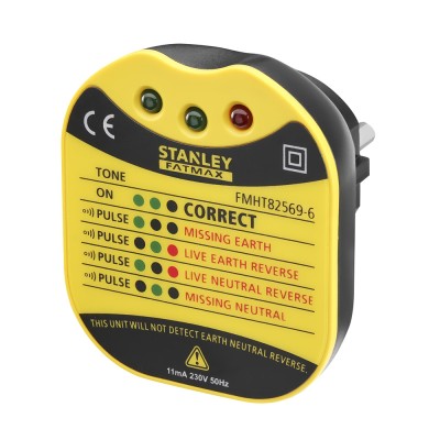 Πρίζα Ελέγχου Ορθής Καλωδίωσης Stanley FATMAX FMHT82569-6