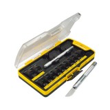 Κασετίνα με 2 Μαχαίρια Ακριβείας Μοντελιστών & 12 Ανταλλακτικές Λάμες STANLEY STHT0-73872