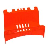 Βάση λάστιχου ποτίσματος σε κόκκινο χρώμα