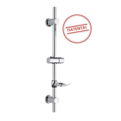 Βέργα Ντους Ρυθμιζόμενη με Σαπουνοθήκη Tema DYNAMIK (51035A)