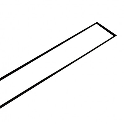 Κανάλι Ντουζiέρας Σιφών Tema 83735N 50cm Ανοξείδωτο με Αναστρεφόμενη Σχάρα Μαύρο