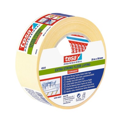 Υφασμάτινη Ταινία Διπλής Όψης Universal 50mm x 25m Tesa 04944-00001