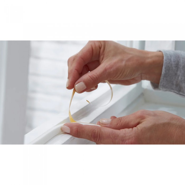 Aυτοκόλλητη Στεγανοποιητική Ταινία Παραθύρων και Πορτών Τesamoll® UNIVERSAL 10mx1.5cm Λευκή 05454-00101