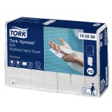 Χειροπετσέτα Λευκή 2φυλλη W-Fold 34x21,2cm 21x110τεμ Tork Xpress® Soft 100288