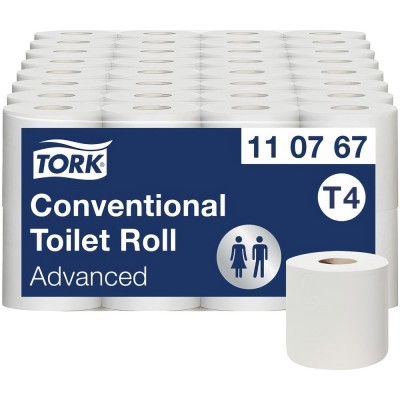 Ρολό Υγείας Λευκό 2φυλλο 30m 8x8 Ρολά Tork Conventional 110767