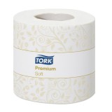 Ρολό Υγείας Με Περιτύλιγμα 2φυλλο Λευκό 22m 8x12 Ρολά Tork Soft Conventional Premium 120221----96 τεμαχια