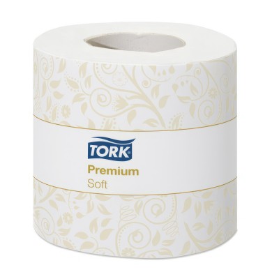 Ρολό Υγείας Με Περιτύλιγμα 2φυλλο Λευκό 22m 8x12 Ρολά Tork Soft Conventional Premium 120221----96 τεμαχια