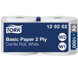 Ρολό Centrefeed Λευκό 2φυλλο 340m 2 Ρολά Tork Basic Paper 129262