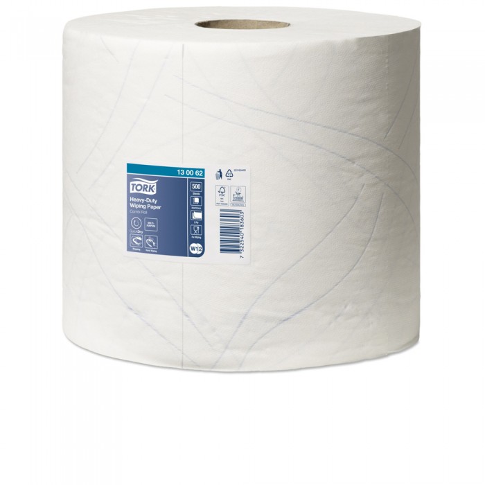 Ρολό Centerfeed Λευκό 2φυλλο 2x170m Tork Wiping Paper 130062