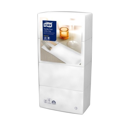 Χαρτοπετσέτα Φάκελος Λευκή 39x39cm 6x200τεμ Tork Linstyle Airlaid 15660