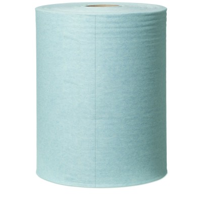 Πανί Καθαρισμού Σε Ρολό Non-Woven Τιρκουάζ 1φυλλο 180m Tork Low Lint 190494