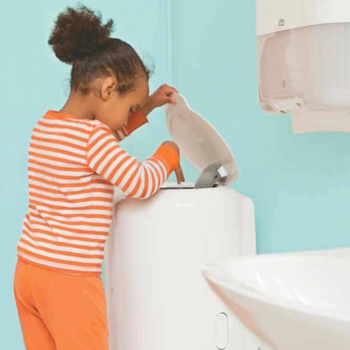 Καπακι Για Χαρτοδοχείο Λευκό 50l Tork 205630