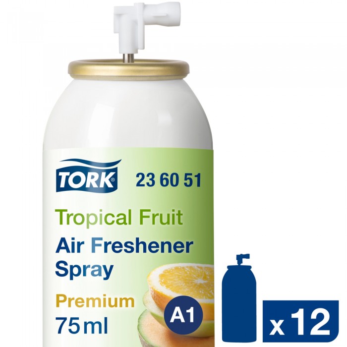 Άρωμα Χώρου Σε Σπρέι 75ml 3000 Ψεκασμοί Tork Tropical Fruit 236051