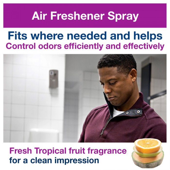 Άρωμα Χώρου Σε Σπρέι 75ml 3000 Ψεκασμοί Tork Tropical Fruit 236051