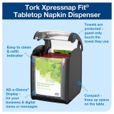 Συσκευή Χαρτοπετσέτας Μαύρη Tork Xpressnap Fit® 272900