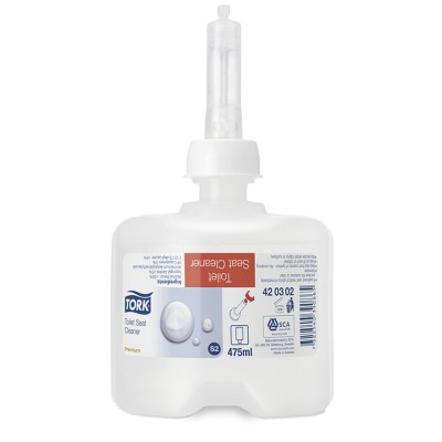 Καθαριστικό Καθίσματος Λεκάνης 475ml 8 Τεμάχια Tork 420302