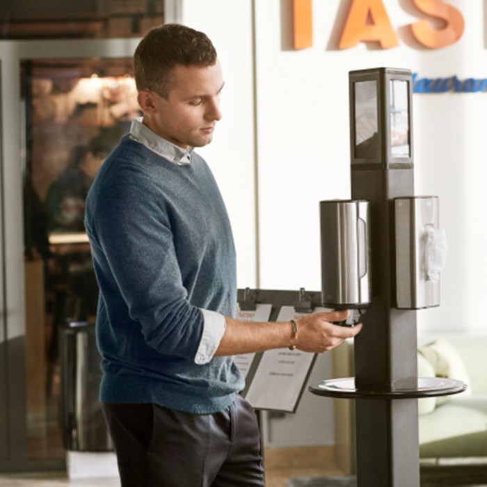 Συσκευή Σαπουνιού Χεριών Σε Αφρό Ανοξείδωτη 1l Tork 460010