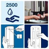 Συσκευή Σαπουνιού Χεριών Σε Αφρό Ανοξείδωτη 1l Tork 460010