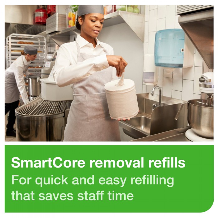 Συσκευή Ρολού Centerfeed Τιρκουάζ Τοίχου Tork Reflex™ 473180